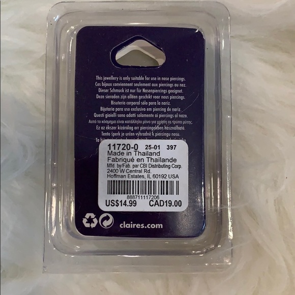 Silver Nose Jewellery Set - Picture 2 of 4